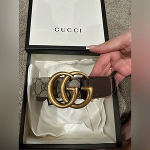 Gucci brown belt